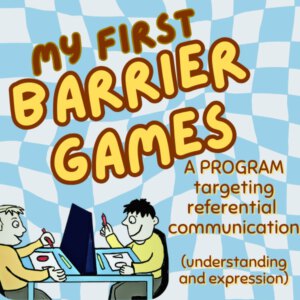 Barrier games for communication skills development program.