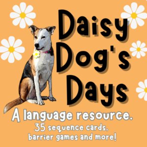 Daisy Dog's Days language resource with cards and games.